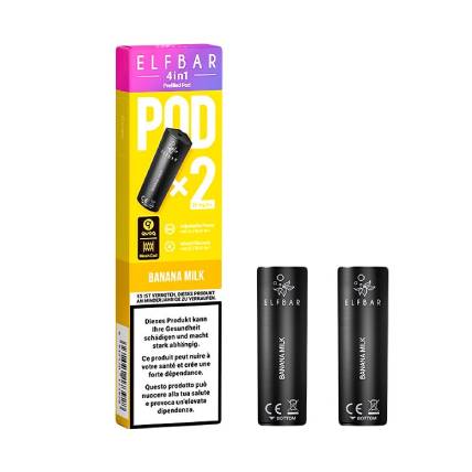 Elfbar 4in1 Pod Banana Milk Elfbar 4in1 Pod Banana Milk