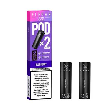 Elfbar 4in1 Pod Blueberry Elfbar 4in1 Pod Blueberry