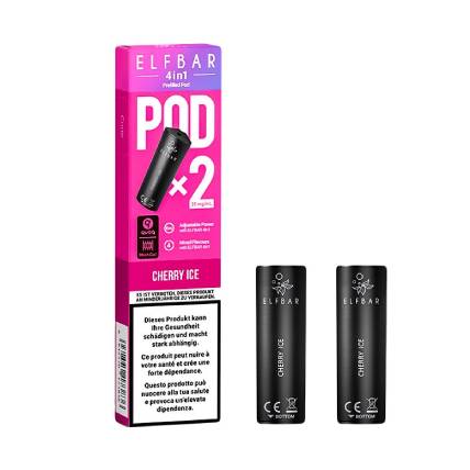 Elfbar 4in1 Pod Cherry Ice Elfbar 4in1 Pod Cherry Ice